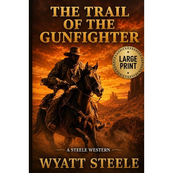 Trails of the Gunfighter - Large Print The Trail of the Gunfighter - LARGE PRINT: A Classic Western Novel, Book 1, (Paperback)