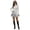 Silver*, variant on Women's Skirt Solid Color with Flounce Hem Punk Rock Gothic Metal Buckle Detail Party Comfortable Breathable Classic Trendy Mini Skirt