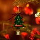 thumbnail image 3 of Juego de adornos para árbol de Navidad con cinta de terciopelo y adornos de madera: kit de 5 piezas para colgar en el coche, ideal para regalar en estas fiestas., 3 of 4