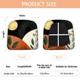 thumbnail image 3 of Boho Abstract Art Seat Covers for Dining Room Chairs Set Of 4,Stretch Printed Washable Chair Seat Cover with Elastic Ties and Button,Removable Waterproof Couch Cushion Covers, 3 of 6
