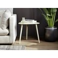 thumbnail image 4 of Side Table. End Table Living Room. Bedside Table or Night Stand. Small Entry Table. Easy To Assemble. Natural Wood Base and Top, 4 of 4