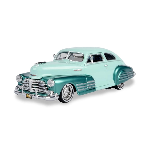 1948 Chevy Aerosedan Fleetline Lowrider, Green - Motor Max 79027WLGN - 1/24 Scale Diecast Car