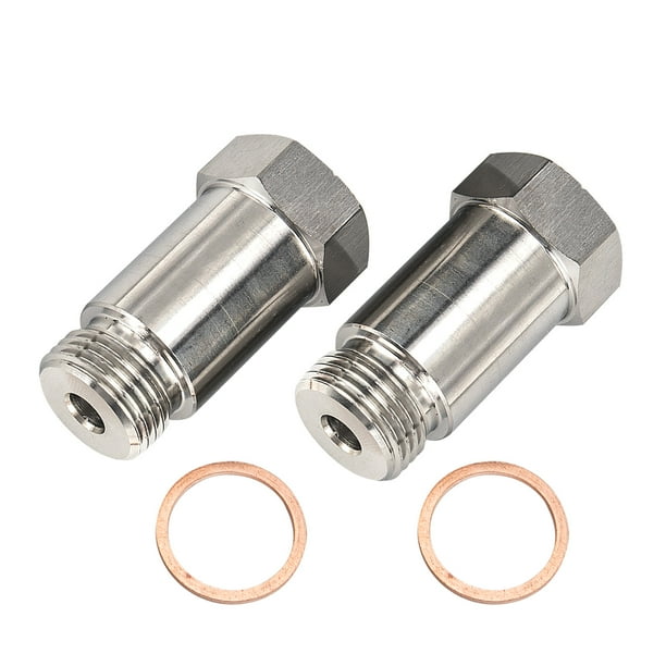 3mirrors SS304 O2 Sensor Extension Car Cel Fix Check Engine Light