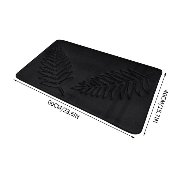 Alfombra de baño absorbente de agua para baño, no absorbente, para sala de estar, dormitorio, cocina, entrada