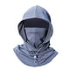 thumbnail image 2 of Pasamontañas de verano, sombrero para el , ligero y cómodo, con malla nasal, máscara de cabeza completa para jardinería, motocicleta, camping, senderismo en verano. Gris oscuro, 2 of 8