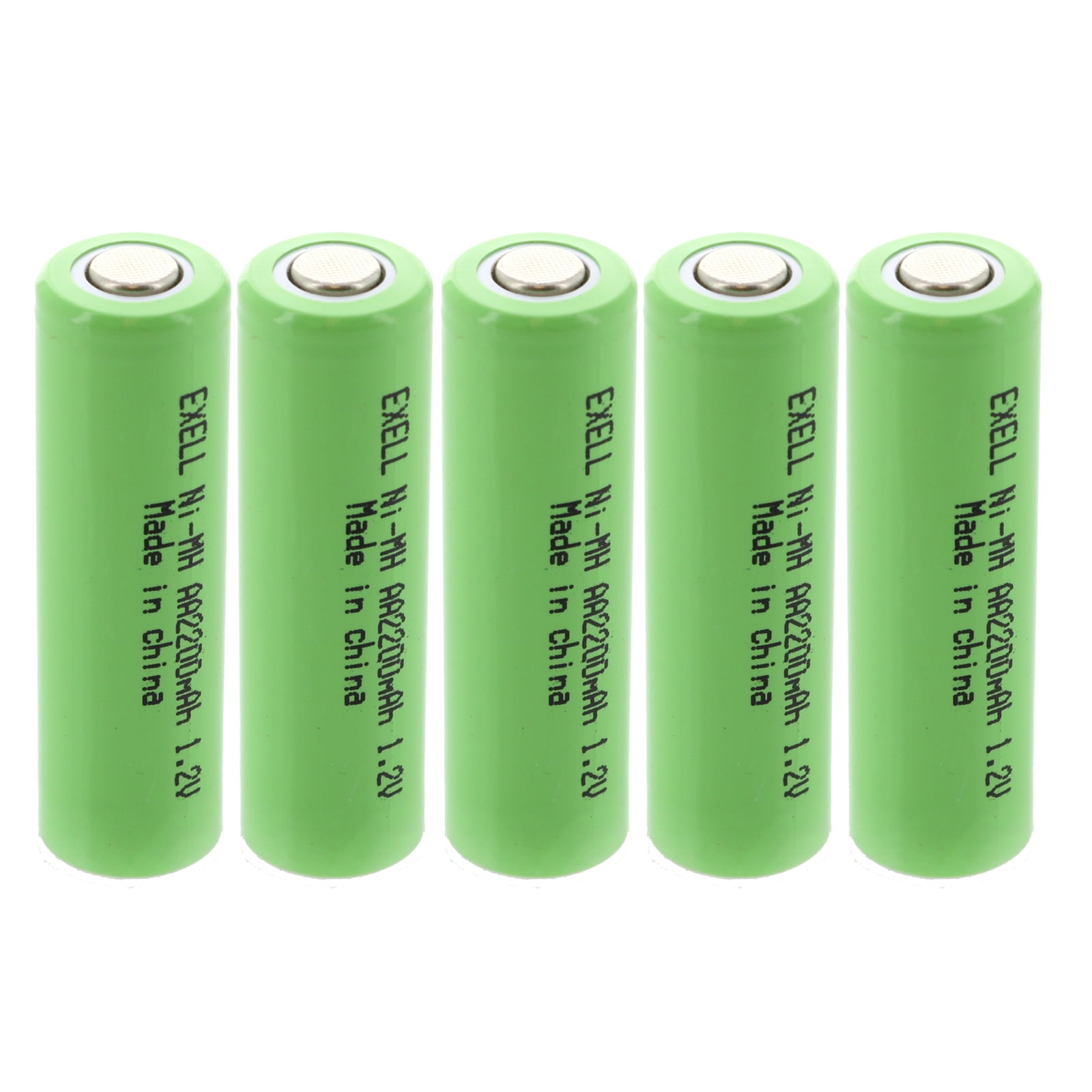 Exell 1.2V 2000mAh NiCD C Rechargeable Battery Button Top Cell Fast USA Ship 