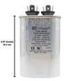 thumbnail image 2 of Condensador HVAC Genius 10uF ± 5% 370VAC/440VAC para AC, 2 of 6