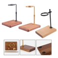 thumbnail image 4 of BUYISI Pour Over Stand Coffee Station Coffee Dripper Filter Holder Wood Base Adjustable Golda, 4 of 7