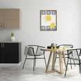 thumbnail image 3 of Stupell Industries Modern Lemons with Pattern Food & Beverage Painting Brown Floater Framed Canvas Art Print Wall Art, 25 x 31, 3 of 10