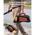 thumbnail image 4 of VEVOR Electric Pressure Washer, 2000 Max PSI 1.59 Max GPM, Portable Power Washer with 4 Nozzles, Metal Extension Wand, Built-in Carry Handle, Compact & Flexible for  Cars,Driveways,Patios,Fences,Home, 4 of 9
