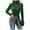 Bright green, variant on Ekouaer Women's Turtleneck Long Sleeve Top Slim Fit Lightweight Thermal Base Layer Shirt for Fall Winter