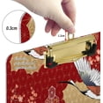 thumbnail image 4 of GZHJMY Japanese Crane Bird Cherry Blossom Flower Acrylic Clipboard Letter Size 9" x 12.5" Decorative Clipboard with Low Profile Silver Metal Clip for Office School Student Whiteboard Clipboards, 4 of 7