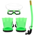 thumbnail image 4 of 1 Set Child Snorkeling Mask Snorkel Set Compact Lightweight Snorkeling Gear, 4 of 9