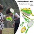 thumbnail image 5 of 1 Set Kids Animal Catcher Kit with Viewer Box Butterflies Net Scissor Clip Tweezer Magnifying Glass Outdoor Nature Exploration Animal Catching Kit -1 Set, 5 of 8