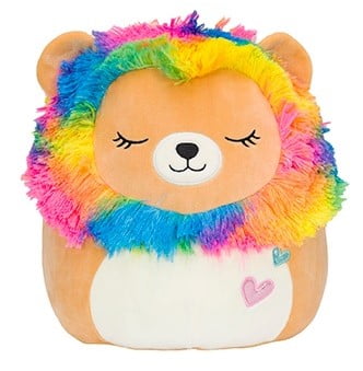 Details about   Squishmallows Stackable Plush Lion Leonard 12" 2021 NWT Fluffy Mane ages 0+