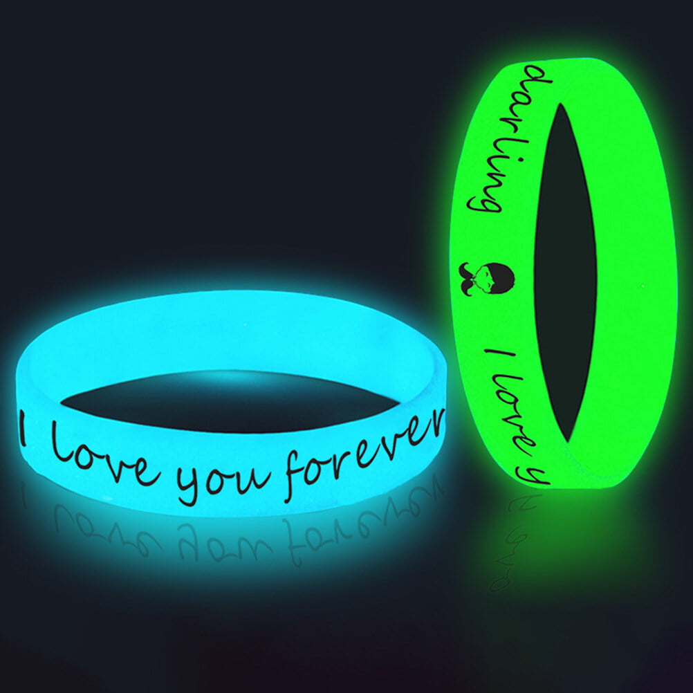Glow in Dark Silicone Wristband - Greenworks Wristband Printing