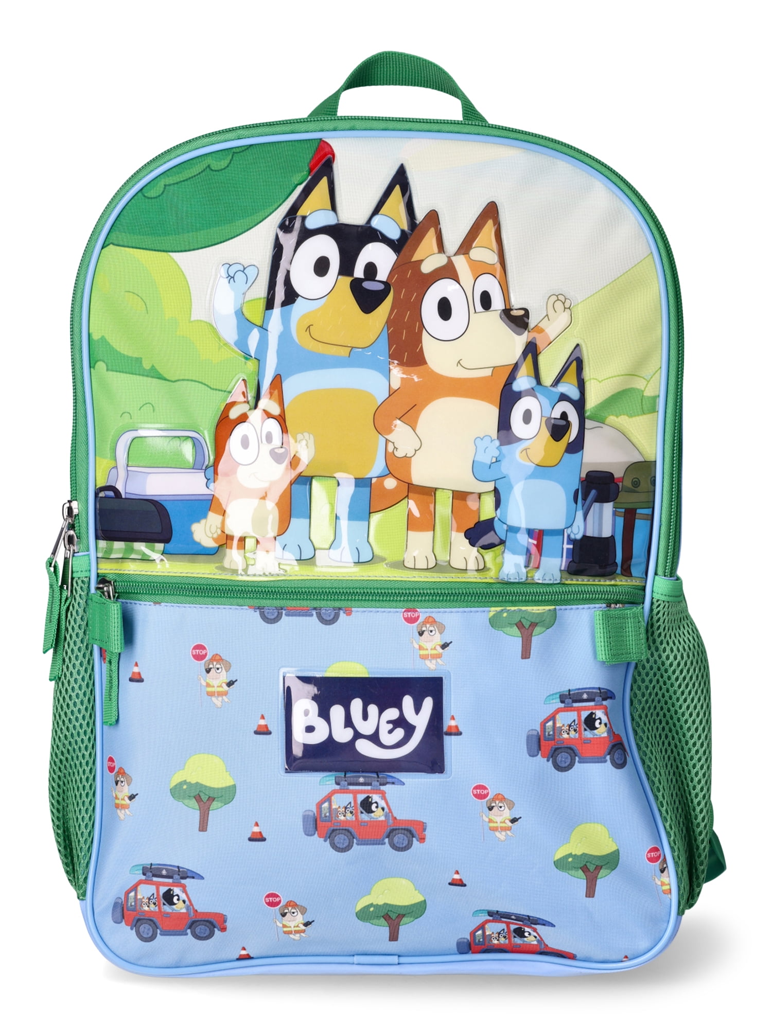BBC Bluey Family Trip Children's Laptop Backpack with Lunch Bag, 2-Piece  Set 