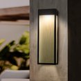 thumbnail image 5 of 18" Modern outdoor led wall sconce with frosted glass, 5 of 8