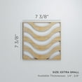 thumbnail image 3 of Ekena Millwork 7 3/8"W x 7 3/8"H x 1/4"T Extra Small Parker Decorative Fretwork Wood Wall Panels, Wood (Paint Grade), 3 of 18