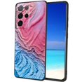 thumbnail image 1 of Compatible with Samsung Galaxy S22 Ultra Phone Case, Blue-Marble-43 Case Silicone Protective for Teen Girl Boy Case for Samsung Galaxy S22 Ultra, 1 of 1
