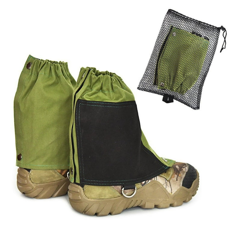 HOTWINTER Gaiters for Hiking, Lightweight Running Gaiters, Waterproof Snow Gaiters and Boots, Adjustable Leg Gaiters for Hunting, Boot Gator - Walmart.com