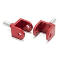thumbnail image 3 of Foot Pegs Hoder Footpeg Mounts for Surron Light Bee X LBX for Talaria Sting Red, 3 of 5