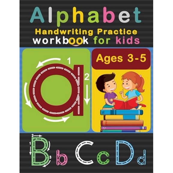 Pre-Owned Alphabet Handwriting Practice Workbook for Kids Ages 3-5: ABC Letter Tracing Ultimate Solution for Pre K, Kindergarten Students