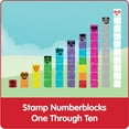 hand2mind Numberblocks® Stampoline Park Stamp Activity Set (20 Stamps, 12 Washable Ink Pads