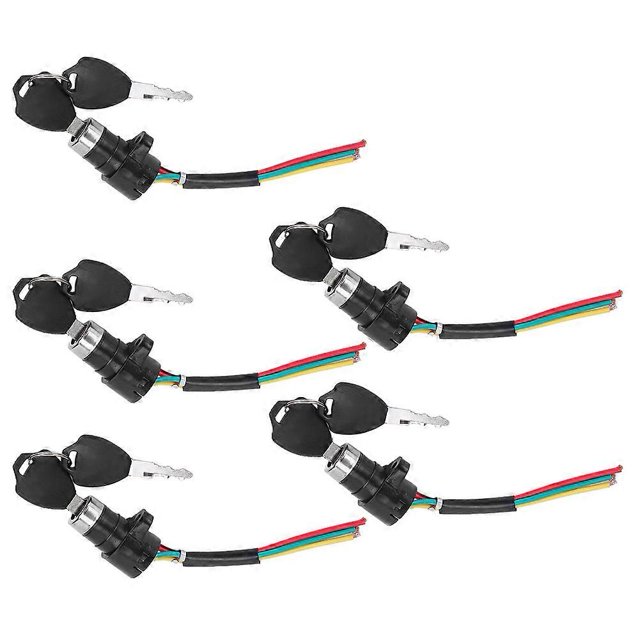 Lot de 5 serrures de porte électriques pour vélo et scooter électrique