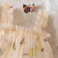 thumbnail image 6 of UAYOTSE Toddler Baby Girl Butterfly Dress Butterflies Embroidery Formal Wedding Party Princess Dresses,Sizes 1-2 Years, 6 of 6
