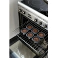 thumbnail image 3 of Lekue Silicone Molten Lava Cake Mold, Set of 6, Black, 3 of 5
