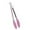 Pink, variant on Stainless Steel Heat Resistant Kitchen Tongs for Cooking, Set of 1 BBQ Tong, Non Scratch Silicone Tip for Pans, Strong Grip, Grab Food, Toss Salad, Air Fryer, Pull Lock, 8 Inch