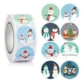 thumbnail image 2 of Christmas Themed Seal Labels Envelope Round Stickers Self-Adhesive Scrapbooking 3 2 1 DIY Craft Gift Wrapping Decor, Type 3, 2 of 8
