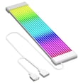 thumbnail image 3 of La PC Sincronización 5V 3Pin ARGB Telegrafía Tira LED Las Extensiones Del Cable Fuente Alimentación RGB 24Pin, 3 of 4