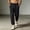 Black, variant on Xdegoge Men Joggers Pants Elastic Waist Drawstring Fleece Athletic Activewear with Pockets Comfy for Gym Running Workout Casual Lounge Pants