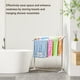 thumbnail image 2 of Toallero De Baño Piso Moderno Metal Soporte De Toalleros Accesorios Para Baños Estantes De Ropa Portátiles De Interior, 2 of 7