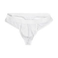 thumbnail image 2 of SGFCWSX Men's Sheer Mesh Briefs** White XL, 2 of 7