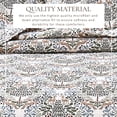 thumbnail image 6 of Christmas Quilt Set - Lightweight, Soft, All-Season - 2-Piece Holiday Floral Bedding Set (Twin / Twin XL, Woodland Deer), 6 of 6
