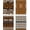 African Brown, variant on African Kitchen Dish Cloth Towels Set of 4,Mudcloth Pattern Soft Hand Towels for Kitchen Bathroom,Highly Absorbent Brown Tea Towels 26x18 Inch