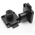 thumbnail image 3 of cands para cajones de clóset cilíndrico con llaves (diámetro de apertura de 0.75 pulgadas/19 mm), cerradura de hardware para muebles para gabinetes, oficina del hogar (negro), 3 of 3