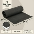 thumbnail image 3 of Bright Creations Craft Foam Roll - 6mm, 14 x 39 in, Black - Cosplay Armor Padding & High Density Sheet & Crafting Supply, 3 of 10