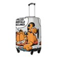 thumbnail image 2 of Cute Anime Cartoon Garfield Travel Suitcase Protective Cover Trunk Case Washable Elastic Luggage Cover Fits Small Suitcase Protector Baggage With Concealed Zipper Gifts, 2 of 5