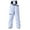 Pants - White, variant on Xdegoge Ski Pants Men Elastic Waist Straight Leg Pant Waterproof Windproof Warm Trouser Outdoor Sport Loose Multi Pockets Trousers with Waist Support Structure