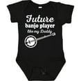 thumbnail image 3 of Inktastic Future Banjo Player Like Daddy Boys Baby Bodysuit, 3 of 5