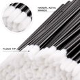 thumbnail image 2 of Pinceles desechables para labios Pincel de maquillaje Aplicadores de brillo labial Varitas de lápiz labial Kits de herramientas Aplicadores de brillo labial Varitas de prueba (negro) 300 piezas Namotu WRLF-381, 2 of 5