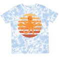 thumbnail image 3 of Inktastic Octopus Ocean Sunset Boys or Girls Toddler T-Shirt, 3 of 5