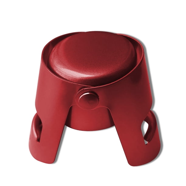 Naiovety Tapón de botella de vino de acero inoxidable, botellas decorativas de champán, corcho, sellador de bebidas a prueba de fugas, barra Type3 NO3