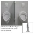 thumbnail image 4 of 4pcs Public Restroom Partition Fittings Stainless Steel Toilet Partition Parts, 4 of 8