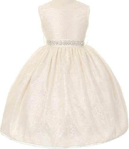 walmart ivory flower girl dresses