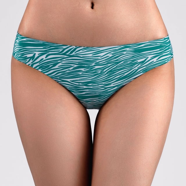 Tangas para mujer,Tangas sin costuras para mujer, Tangas suaves sin costuras, ropa interior estampada, rendimiento finamente ajustado